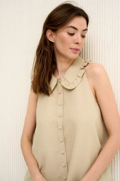 Блуза, брюки C. of PAPAYA NEW 1685 бежевый - фото 2