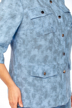 Брюки, жакет Tensi 412 голубой - фото 5