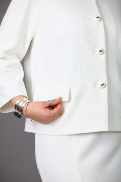 Жакет, юбка Rosheli 1179/1 молочный - фото 5