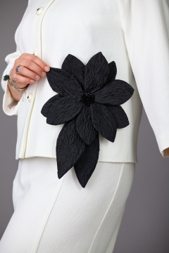 Жакет, юбка Rosheli 1179/1 молочный - фото 4