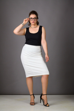 Жакет, юбка Rosheli 1179/1 молочный - фото 2