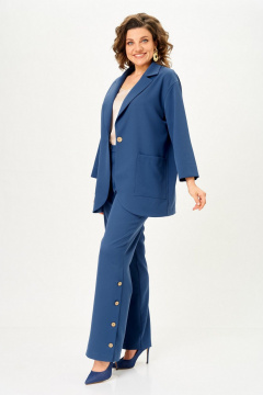 Брюки, жакет Svetlana-Style 2340 индиго - фото 1