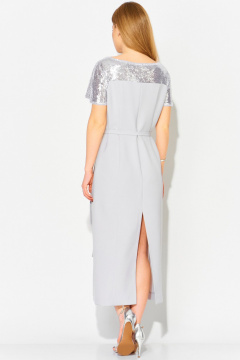 Платье Laikony L-114 светло-серый - фото 2