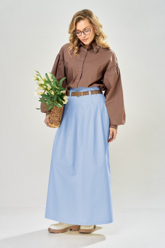 Юбка ARTELLA А-1036 голубой - фото 1