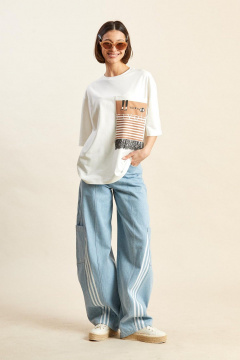 Футболка Rivoli 2331.1 молочный - фото 1