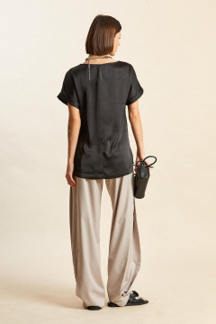 Блуза Rivoli 2476.1 черный - фото 5