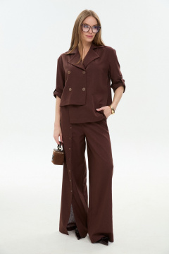 Жакет NikVa 973-5 шоколад - фото 2