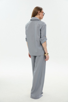 Жакет NikVa 973-6 серый - фото 2