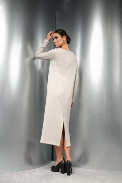 Платье Erika 7392 бежевый - фото 1