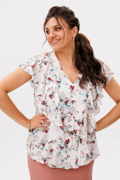 Блуза Anelli 1691 кветки - фото 4