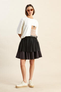 Юбка Rivoli 4070 черный - фото 2