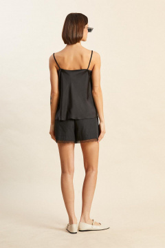 Топ, шорты Rivoli 9038 черный - фото 3