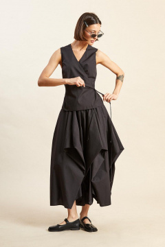 Жилет, юбка Rivoli 9028.1 черный - фото 1