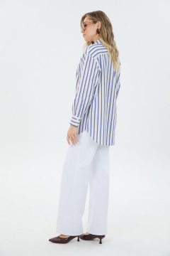 Брюки, рубашка LM К1440194 полоска - фото 4
