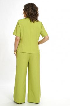 Брюки, жакет Alani Collection 2561 олива - фото 4
