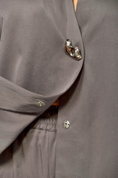 Брюки, кардиган Диомант 2164 серый - фото 5