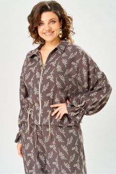 Брюки, бомбер Bonna Image 1060/1 коричневый - фото 3