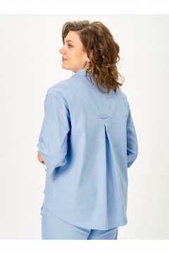 Брюки, жакет Vilena 1158 голубой - фото 4