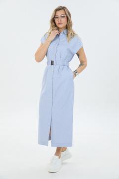 Платье LM М186 голубая_лапка - фото 4