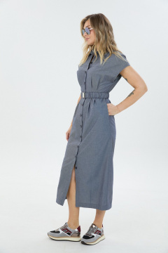 Платье LM М186 джинс - фото 4