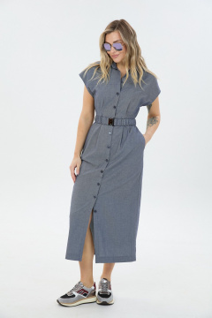 Платье LM М186 джинс - фото 3