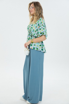 Блуза, брюки LM К8187 холодная_мята - фото 4