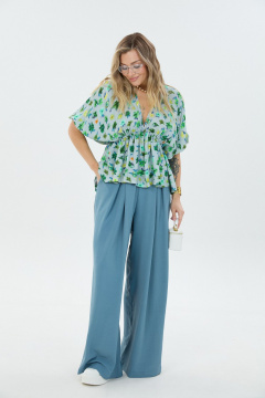 Блуза, брюки LM К8187 холодная_мята - фото 3