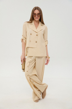 Брюки NikVa 977-10 песок - фото 3