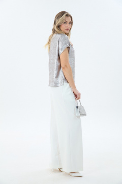 Блуза, брюки LM К194092 шиммер - фото 5