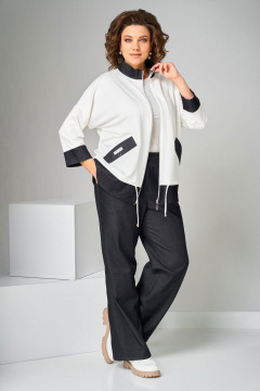 Брюки, бомбер Асолия 1517 серый - фото 2