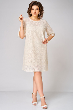 Платье Мишель стиль 1361 бежевый - фото 1