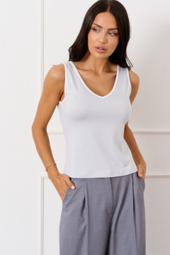 Жилет Romgil РП0058-ВИ4 светло-серый,белый - фото 1