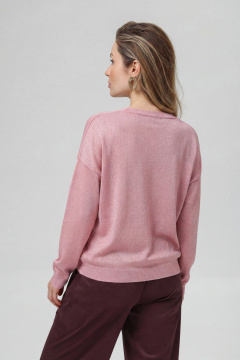 Джемпер Romgil РВ0344-ХМ5 розово-коралловый,серебро - фото 2