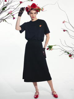 Футболка Mark Formelle 112934/24-31178П-0 черный_печать_1_сл_на_пол_2_сл_на_спинке - фото 2