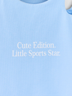 Велосипедки, топ Mark Formelle 397748/25-40443П-5 небо_печать_2_сл_на_пол - фото 4