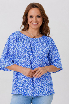 Блуза Anastasia м-1251.1 голубой - фото 1