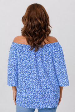 Блуза Anastasia м-1251.1 голубой - фото 3