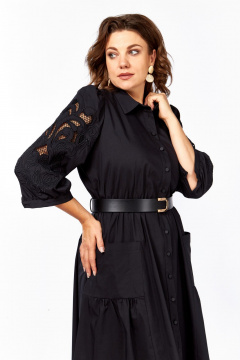 Платье Rishelie 996.2 черный - фото 2