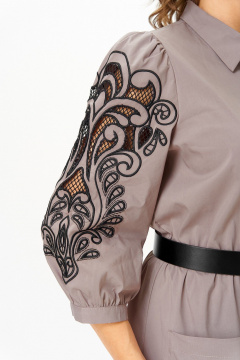 Платье Rishelie 996.4 бежевый - фото 2