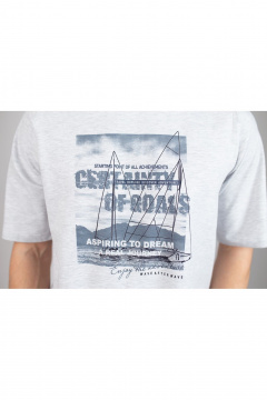 Футболка Купалинка 268403 светло-серый - фото 3