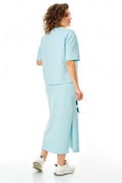 Джемпер, юбка Karina deLux 1441 голубой - фото 3