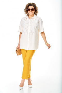 Рубашка Karina deLux 1446Р молочный - фото 2