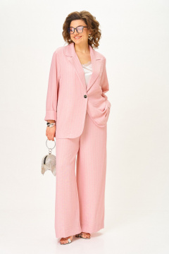 Брюки, жакет Michel chic 1446/1 зеферно-розовый - фото 2