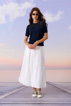 Джемпер Barbara Geratti С4669BG т.синий - фото 4