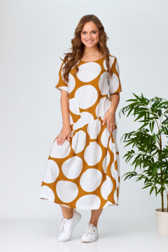 Платье Anastasia м-999.1 молочный - фото 1