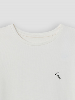 Футболка Mark Formelle 111958/25-5635П-0-2 св.молочный_печать4_692_W_вышивка - фото 3