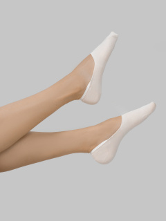 Носки Mark Formelle 349A-351/243349A молочный_3_000Н_Нанесение_силикона_на_пятку - фото 4