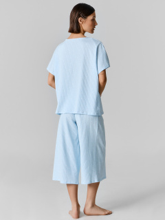 Брюки, джемпер Mark Formelle 592657/25-43884ПП-5 цветы_на_голубом - фото 2