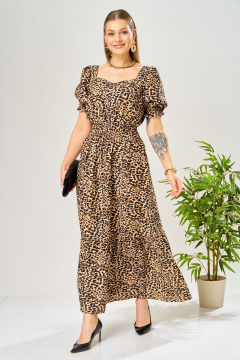Платье AVA fashion М-197 леопард - фото 4