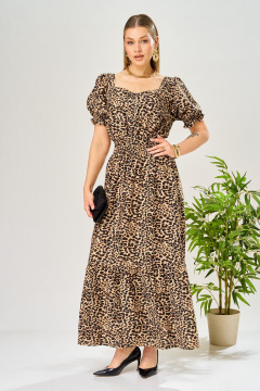 Платье AVA fashion М-197 леопард - фото 3